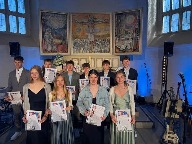 Konfirmation Gruppenfoto 2025
